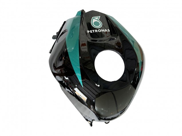 Honda CBR600RR Motorrad Verkleidung 2013-2023 - Blau Grun Blau Glanzendes Schwarz Petronas 20
