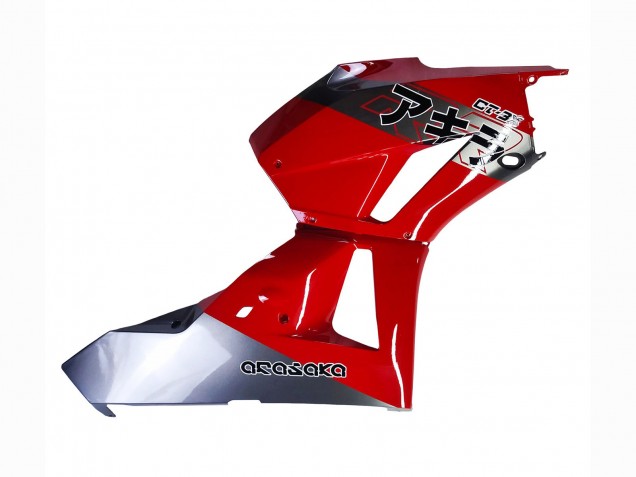 Honda CBR600RR Motorrad Verkleidung 2013-2023 - Silber Rot