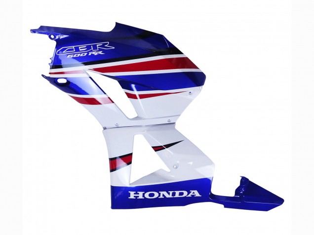 Honda CBR600RR Motorrad Verkleidung 2013-2023 - Weiss Rot Blau
