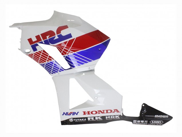 Honda CBR600RR Motorrad Verkleidung 2013-2023 - Weiss Rot Blau HRC