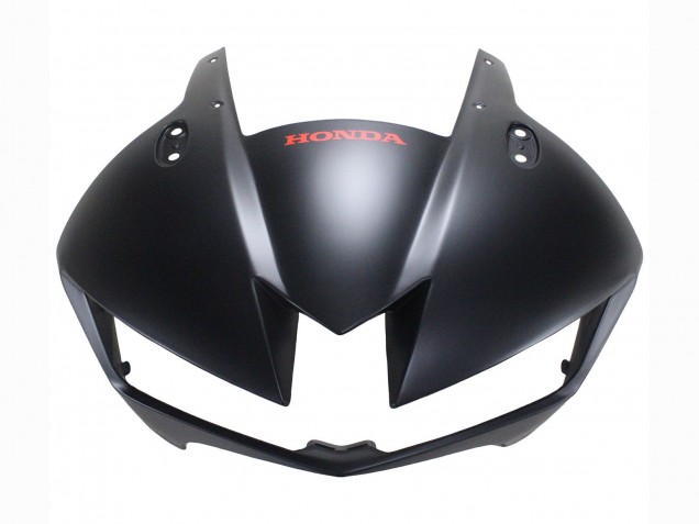 Honda CBR600RR Motorrad Verkleidung 2013-2023 - Matt Schwarz Rot Aufkleber