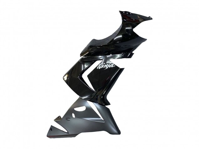 Kawasaki ZX10R Motorrad Verkleidung 2004-2005 - Glanzendes Matt Schwarz Ninja