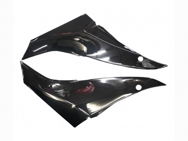 Kawasaki ZX10R Motorrad Verkleidung 2008-2010 - Glanzendes Schwarz Weiss Grun Monster Elf