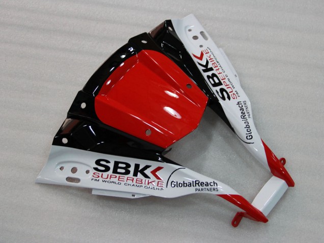 Kawasaki ZX10R Motorrad Verkleidung 2011-2015 - Weiss Blau Rot Schwarz SBK Maxxis
