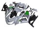 Kawasaki ZX14R ZZR1400 Motorrad Verkleidung 2012-2024 - Grau Grun Schwarz