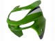 Kawasaki ZX6R Motorrad Verkleidung 1998-1999 - Grun Weiss Blau Silber Glanzendes Schwarz