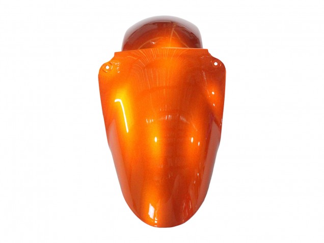 Kawasaki ZX6R Motorrad Verkleidung 2000-2002 - Orange Schwarz