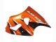 Kawasaki ZX6R Motorrad Verkleidung 2000-2002 - Orange Schwarz