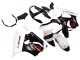 Kawasaki ZX6R Motorrad Verkleidung 2000-2002 - Weiss Schwarz Rot Monster