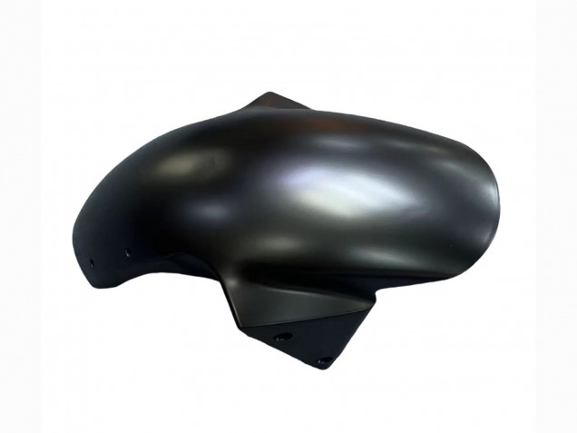 Kawasaki ZX6R Motorrad Verkleidung 2003-2004 - Matt Schwarz Gold 636