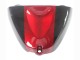Kawasaki ZX6R Motorrad Verkleidung 2005-2006 - Rot Glanzendes Schwarz