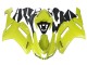 Kawasaki ZX6R Motorrad Verkleidung 2007-2008 - Gelb Ninja