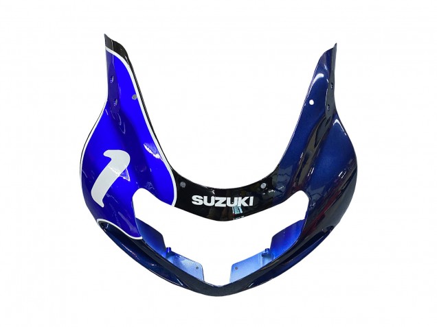 Suzuki GSXR1000 Motorrad Verkleidung 2000-2002 - Blau Weiss Silber Castrol Dunlop