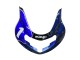 Suzuki GSXR1000 Motorrad Verkleidung 2000-2002 - Blau Weiss Silber Castrol Dunlop