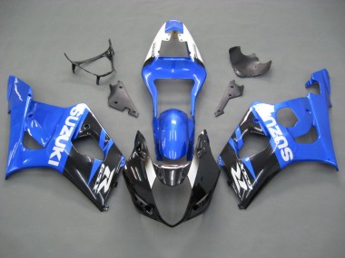 Suzuki GSXR 1000 Motorrad Verkleidung 2003-2004 - Blau Weiss Schwarz
