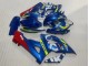 Suzuki GSXR 1000 Motorrad Verkleidung 2005-2006 - Blau Gelb Rot Motul Ecstar