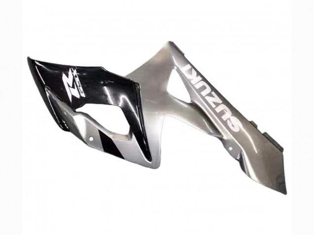 Suzuki GSXR 1000 Motorrad Verkleidung 2005-2006 - Glanzendes Schwarz Grau