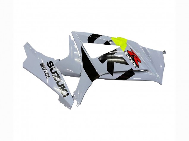 Suzuki GSXR 1000 Motorrad Verkleidung 2007-2008 - Hellgrau Grun Schwarz