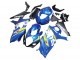 Suzuki GSXR 1000 Motorrad Verkleidung 2007-2008 - Blau Gelb Schwarz