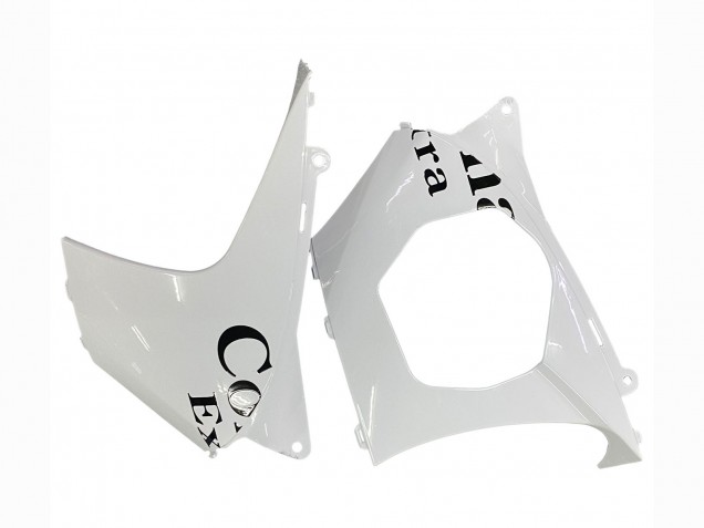Suzuki GSXR 1000 Motorrad Verkleidung 2007-2008 - Weiss Schwarz Alstare Corona Motul