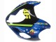 Suzuki GSXR 1300 Hayabusa Motorrad Verkleidung 1996-2007 - Blau Grun Hai 46