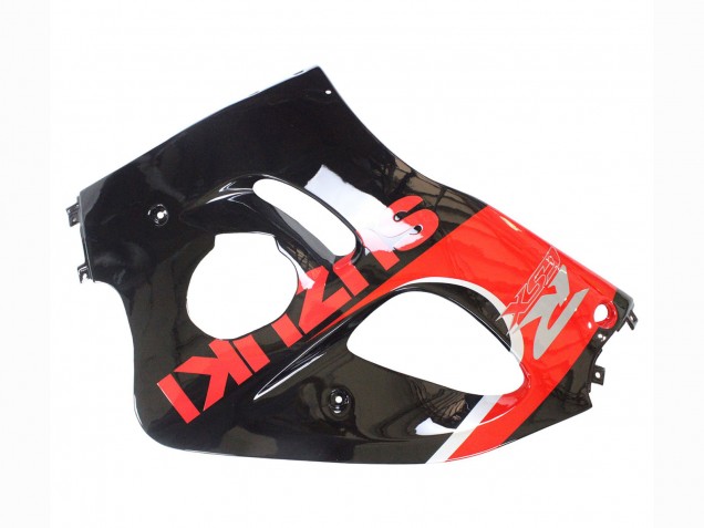 Suzuki GSXR 600 / GSXR 750 Motorrad Verkleidung 1996-2000 - Schwarz Rot