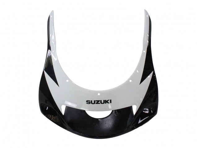 Suzuki GSXR 600 / GSXR 750 Motorrad Verkleidung 1996-2000 - Schwarz Weiss