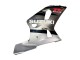 Suzuki GSXR 600 / GSXR 750 Motorrad Verkleidung 2001-2003 - Silber Glanzendes Schwarz Rot