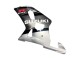 Suzuki GSXR 600 / GSXR 750 Motorrad Verkleidung 2001-2003 - Silber Glanzendes Schwarz Rot