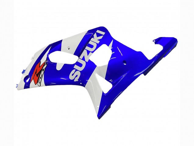 Suzuki GSXR 600 / GSXR 750 Motorrad Verkleidung 2001-2003 - Weiss Blau Glanzendes Schwarz Rot
