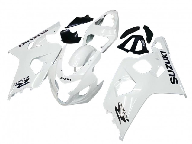 Suzuki GSXR 600 / GSXR 750 Motorrad Verkleidung 2004-2005 - Perl Weiss