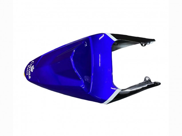 Suzuki GSXR 600 / GSXR 750 Motorrad Verkleidung 2004-2005 - Weiss Blau Schwarz Corona Motul