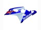 Suzuki GSXR 600 / GSXR 750 Motorrad Verkleidung 2004-2005 - Weiss Blau Rot