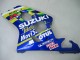 Suzuki GSXR 600 / GSXR 750 Motorrad Verkleidung 2004-2005 - Blau Weiss Gelb Grun Telefumica Motul MoviStar