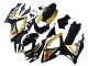 Suzuki GSXR 600 / GSXR 750 Motorrad Verkleidung 2006-2007 - Gold Glanzendes Schwarz Rot