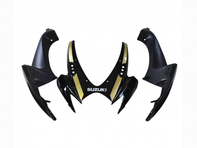 Suzuki GSXR 600 / GSXR 750 Motorrad Verkleidung 2006-2007 - Gold Glanzendes Schwarz Rot