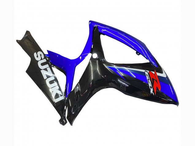 Suzuki GSXR 600 / GSXR 750 Motorrad Verkleidung 2006-2007 - Blau Schwarz Rot