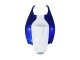 Suzuki GSXR 600 / GSXR 750 Motorrad Verkleidung 2006-2007 - Weiss Blau Flamme