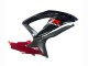 Suzuki GSXR 600 / GSXR 750 Motorrad Verkleidung 2008-2010 - Rot Glanzendes Schwarz