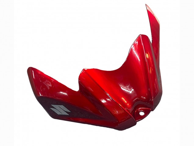 Suzuki GSXR 600 / GSXR 750 Motorrad Verkleidung 2008-2010 - Rot Glanzendes Schwarz