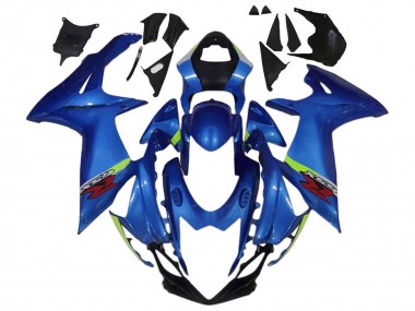 Suzuki GSXR 600 / GSXR 750 Motorrad Verkleidung 2011-2024 - Blau Grun Rot