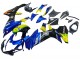 Suzuki GSXR 600 / GSXR 750 Motorrad Verkleidung 2011-2024 - Blau Gelb