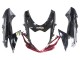 Suzuki GSXR 600 / GSXR 750 Motorrad Verkleidung 2011-2024 - Rot Glanzendes Schwarz