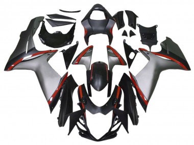 Suzuki GSXR 600 / GSXR 750 Motorrad Verkleidung 2011-2024 - Blau Weiss Schwarz