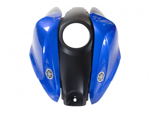 Yamaha YZF R3/R25 Motorrad Verkleidung 2015-2018 - Blau Glanzendes Schwarz