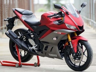Yamaha YZF R3/R25 Motorrad Verkleidung 2019-2021 - Rot Grau
