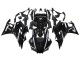 Yamaha YZF R3/R25 Motorrad Verkleidung 2019-2021 - Glanzendes Schwarz Weiss