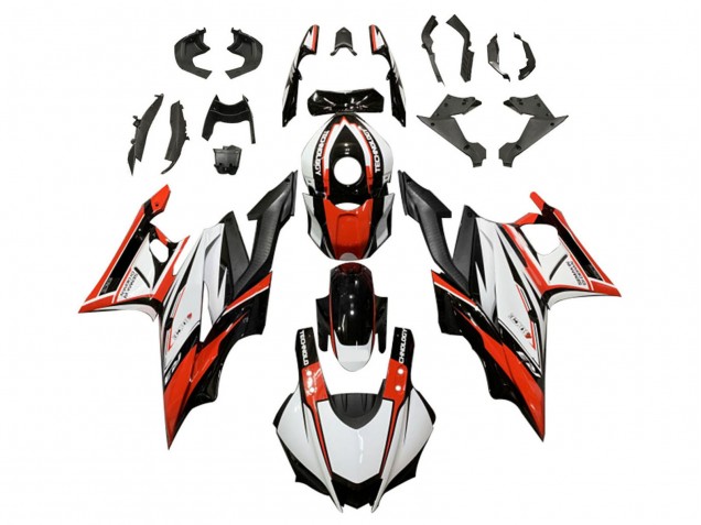Yamaha YZF R3/R25 Motorrad Verkleidung 2019-2021 - Weiss Rot Schwarz