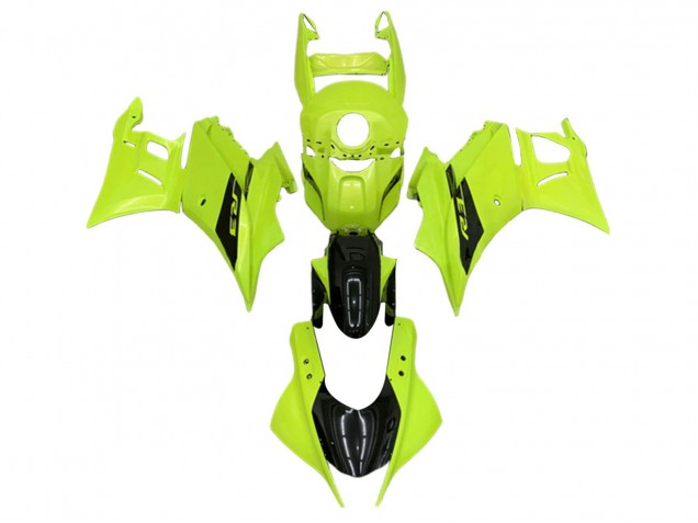 Yamaha YZF R3/R25 Motorrad Verkleidung 2019-2021 - Neon Grun Schwarz