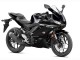 Yamaha YZF R3/R25 Motorrad Verkleidung 2022-2024 - Glanzendes Schwarz